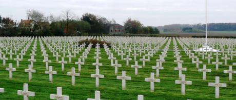 Saint-Charles de Potyze - begraafplaats voor 4200 Franse soldaten nabij Ieper